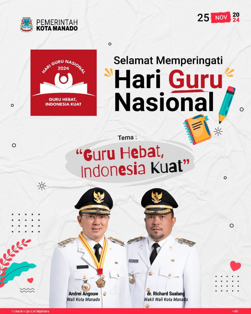 Selamat Memperingati Hari Guru Nasional.