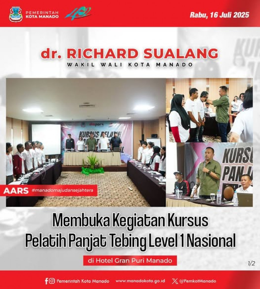 Kursus Pelatih Panjat Tebing Level 1 Nasional