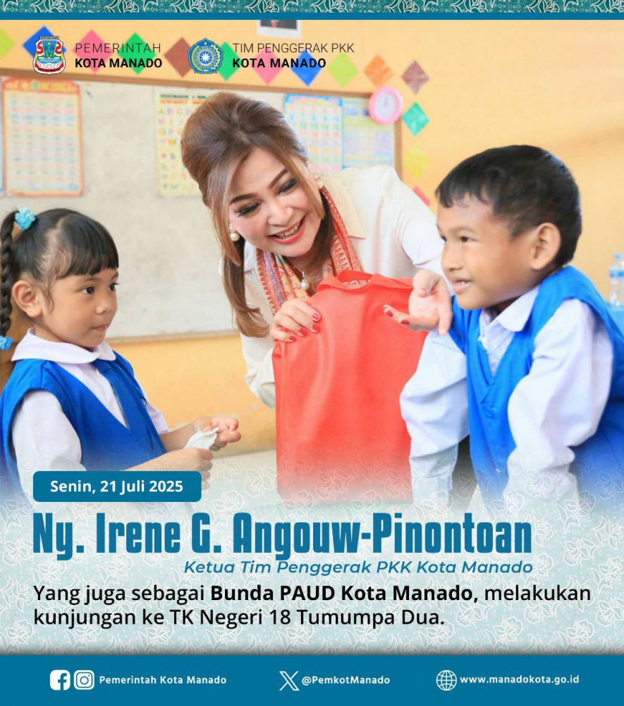 Kunjungan ke TK Negeri 18 Tumumpa Dua.