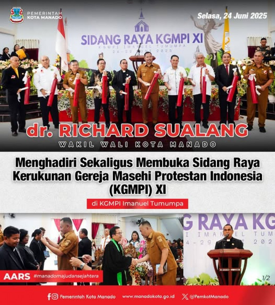 Sidang Raya Kerukunan Gereja Masehi Protestan Indonesia (KGMPI) XI, di KGMPI Imanuel Tumumpa