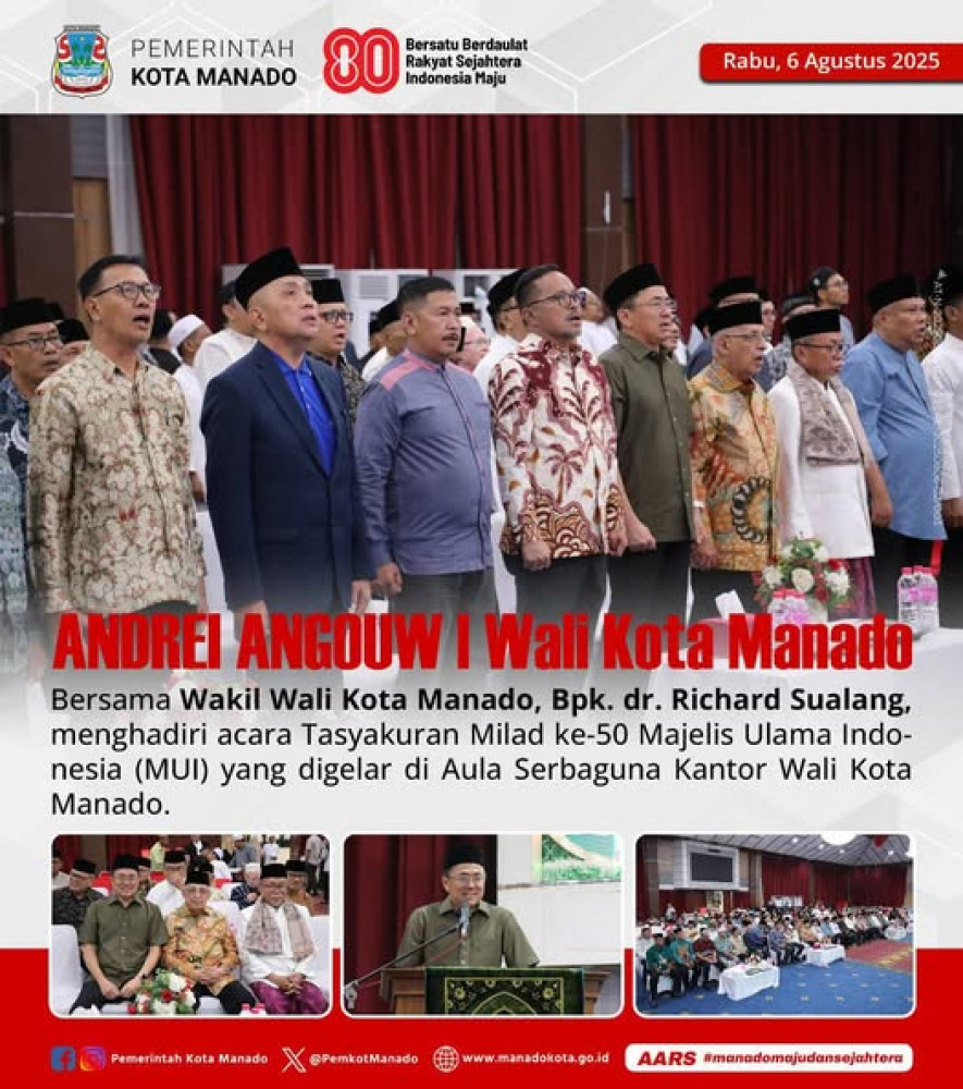  Acara Tasyakuran Milad ke-50 Majelis Ulama Indonesia (MUI)