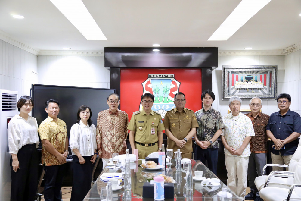  Tingkatkan Kerja Sama Internasional, Manado-Kyoto Jajaki Hubungan Sister City