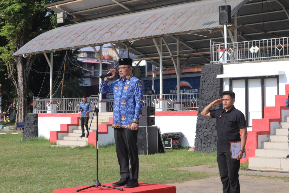 Wakil Wali Kota Manado Pimpin Upacara Hari Kesaktian Pancasila 2025