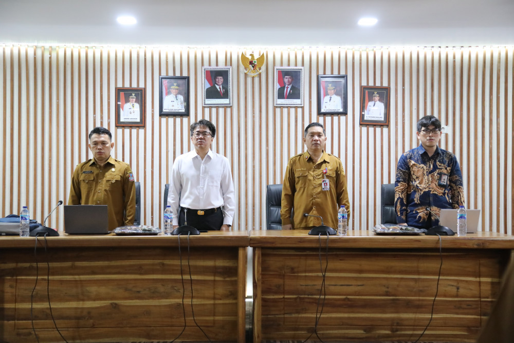 Wali Kota Manado menghadiri Rapat Koordinasi Pemberantasan Korupsi bersama Komisi Pemberantasan Korupsi (KPK)