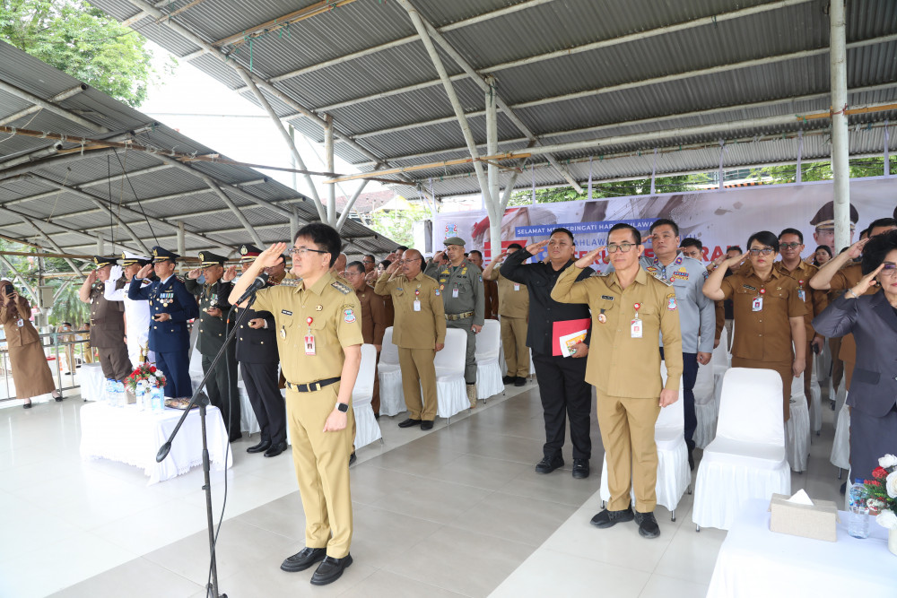Wali Kota Manado Pimpin Upacara Peringatan Hari Pahlawan Tahun 2025