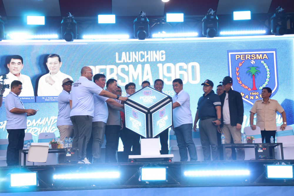 Wali Kota Manado Hadiri Launching Persma 1960 Bersama Gubernur Sulawesi Utara