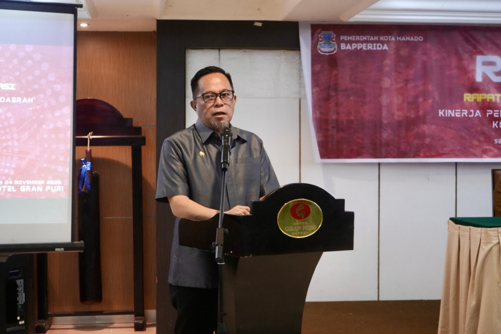 Rakorev Penanggulangan Kemiskinan Digelar, Kesejahteraan Warga Jadi Prioritas Utama Manado
