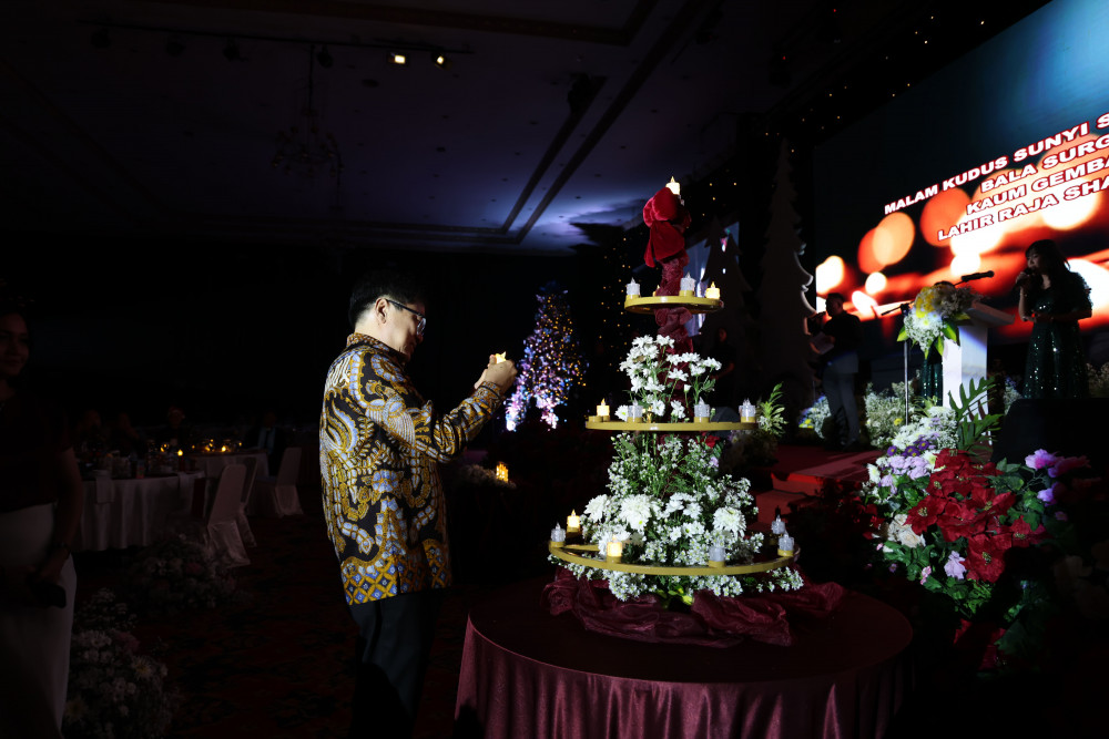 Wali Kota Andrei Angouw Hadiri Perayaan Natal Keluarga Besar Kejaksaan se-Sulawesi Utara