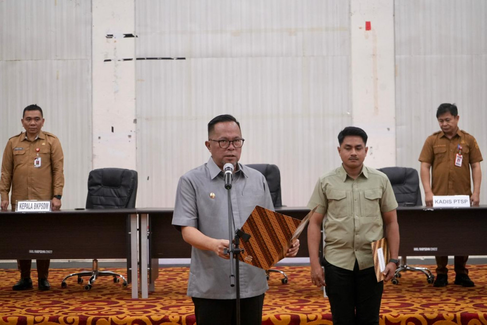 Pelantikan Pejabat Fungsional, Wakil Wali Kota Manado Dorong Kinerja dan Pelayanan Publik yang Berkualitas