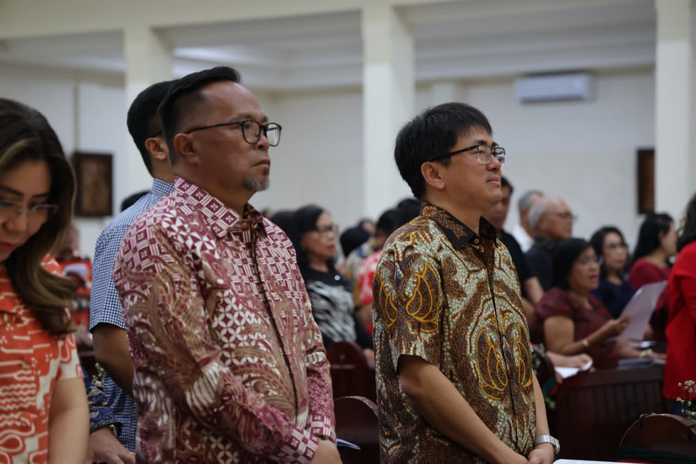 Wali Kota dan Wakil Wali Kota Manado Hadiri Perayaan Natal Umat Katolik se-Kevikepan Manado