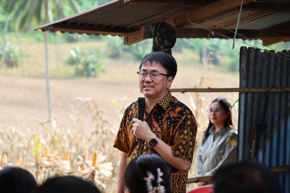 Perkuat Ketahanan Pangan, Wali Kota Andrei Angouw Hadiri Panen Jagung Bersama di Malalayang Satu Timur