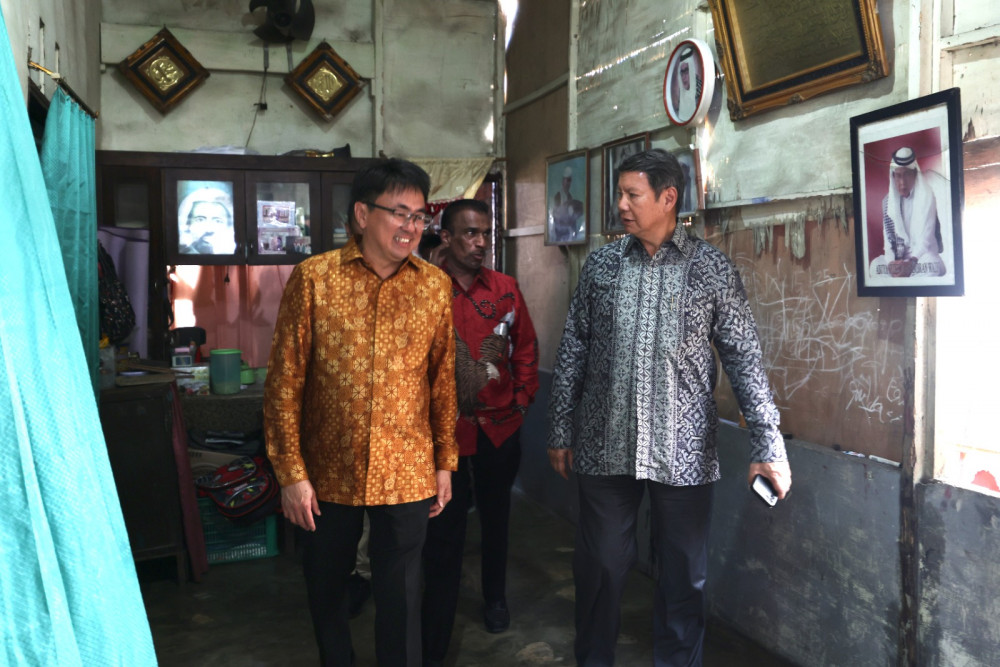 Wali Kota Manado Dampingi Utusan Khusus Presiden Tinjau Program BSPS di Malendeng