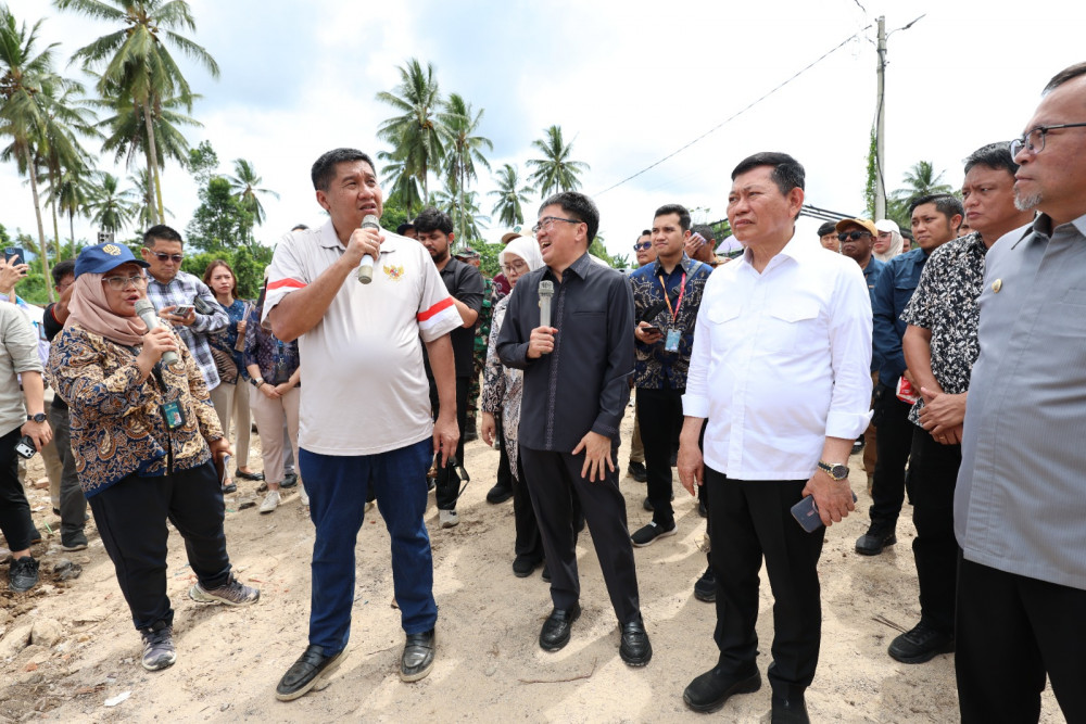 Pemkot Manado Dampingi Menteri PKP Tinjau Lokasi Rencana Pembangunan Rusunawa Paniki Dua