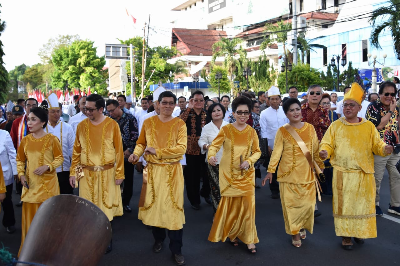 Pemkot Manado Sukses Gelar Upacara Adat Tulude