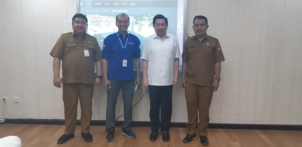 Pertemuan IBT UNIQ UNKLAB dengan Pemerintah Kota Manado