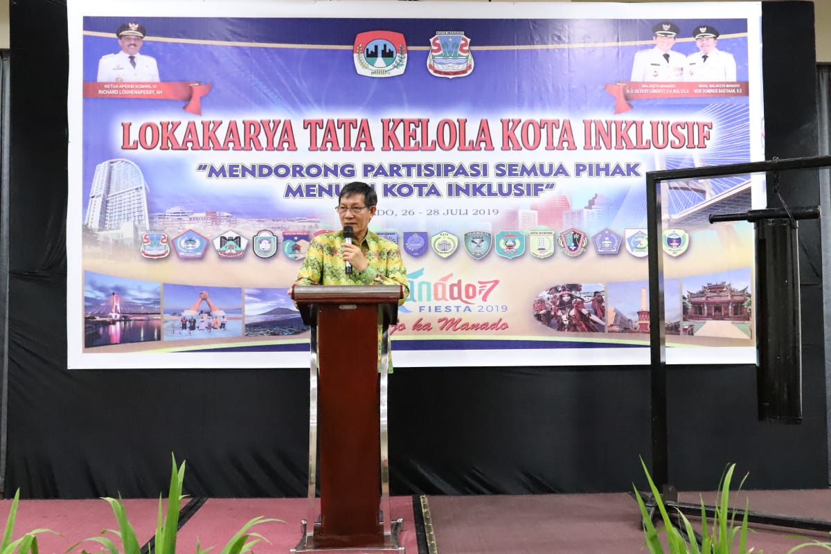 Walikota Manado Mebuka Kegiatan Lokakarya APEKSI Komwil VI