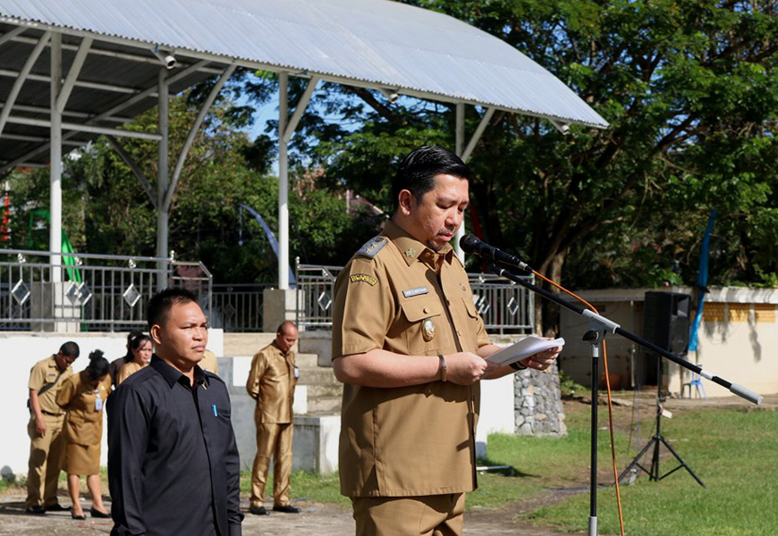 Wakil Walikota Pimpin Apel Kerja Perdana Bulan April Tahun 2017